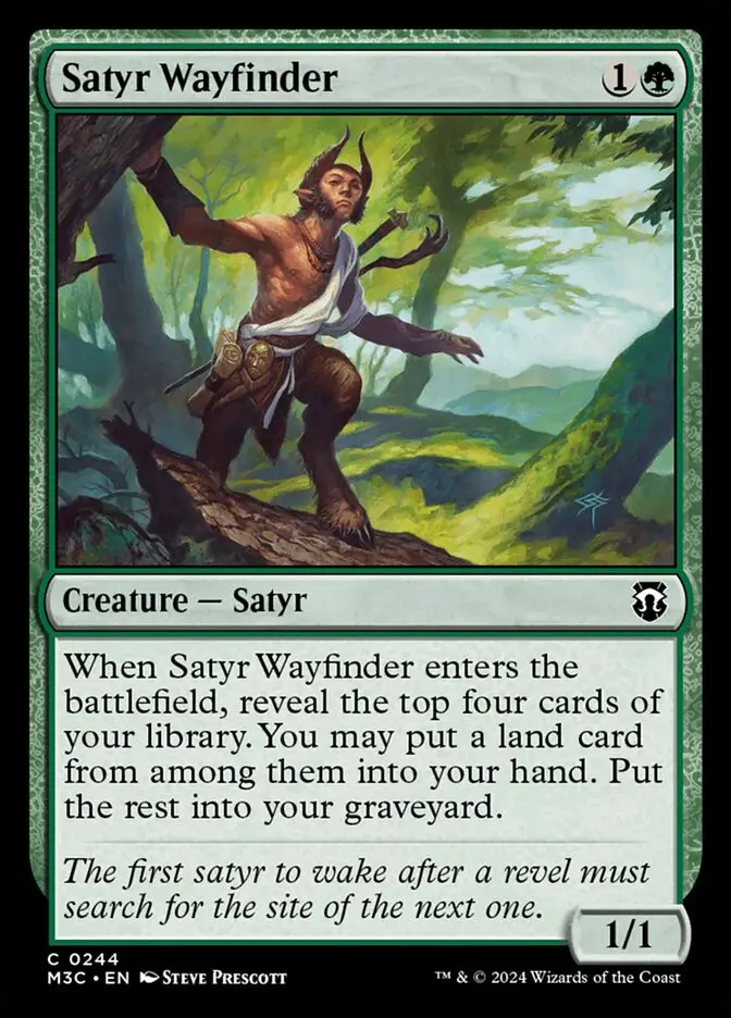 Satyr Wayfinder (Modern Horizons 3 Commander)