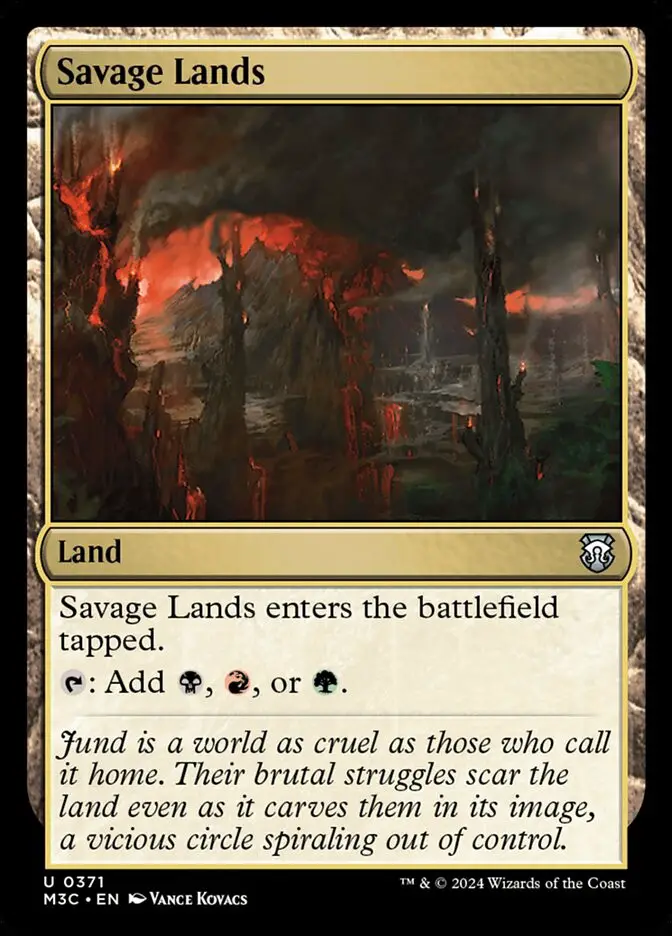 Savage Lands (Modern Horizons 3 Commander)