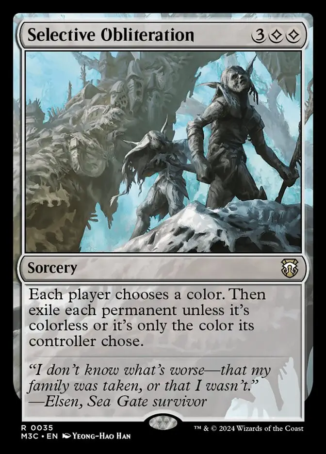 Selective Obliteration (Modern Horizons 3 Commander)