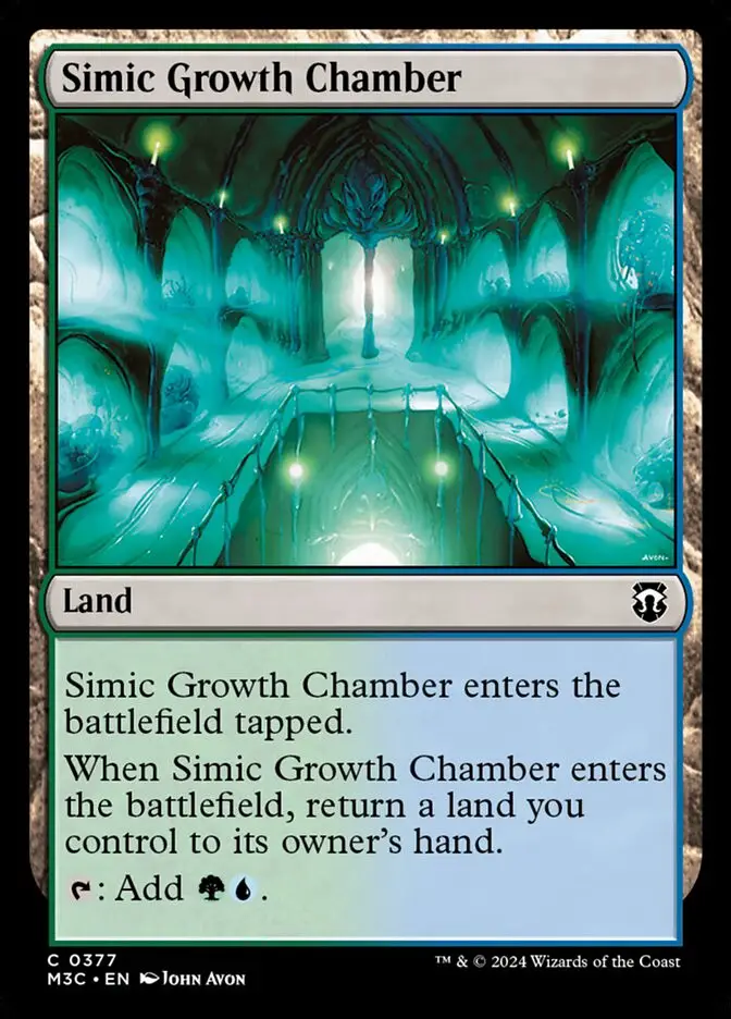 Simic Growth Chamber (Modern Horizons 3 Commander)