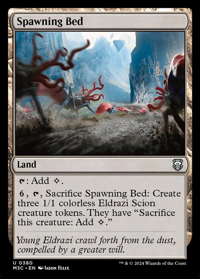 Spawning Bed (Modern Horizons 3 Commander)