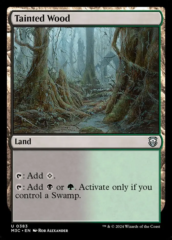 Tainted Wood (Modern Horizons 3 Commander)