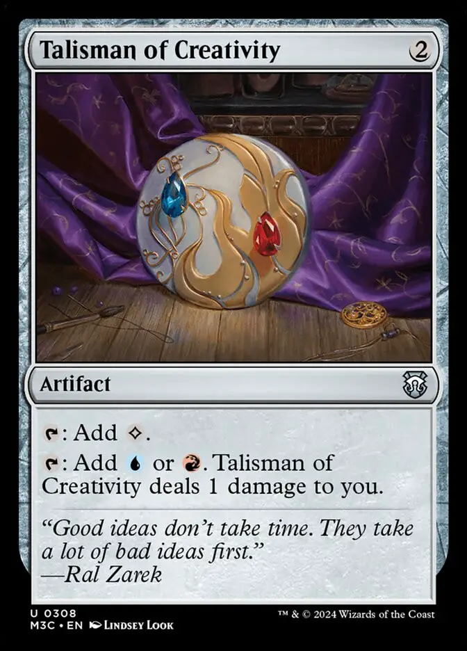 Talisman of Creativity (Modern Horizons 3 Commander)
