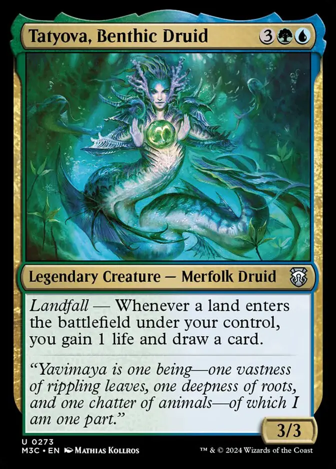 Tatyova  Benthic Druid (Modern Horizons 3 Commander)