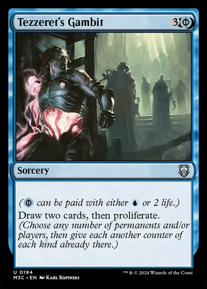 Tezzeret s Gambit (Modern Horizons 3 Commander)