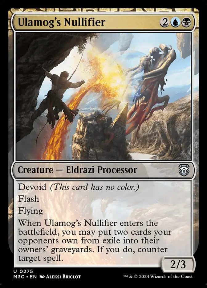 Ulamog s Nullifier (Modern Horizons 3 Commander)