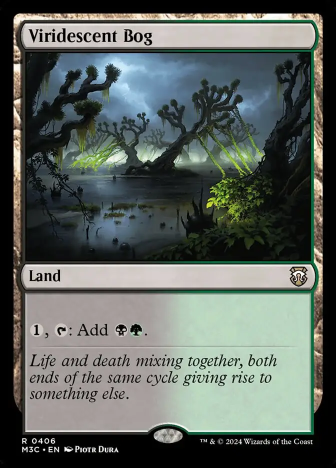 Viridescent Bog (Modern Horizons 3 Commander)