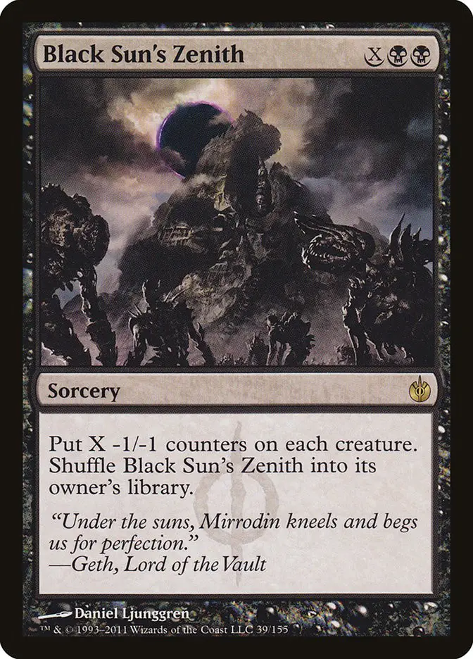 Black Sun s Zenith (Mirrodin Besieged)