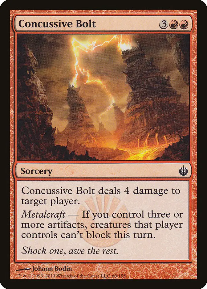 Concussive Bolt (Mirrodin Besieged)