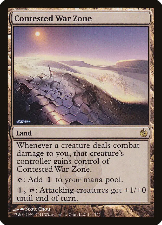 Contested War Zone (Mirrodin Besieged)