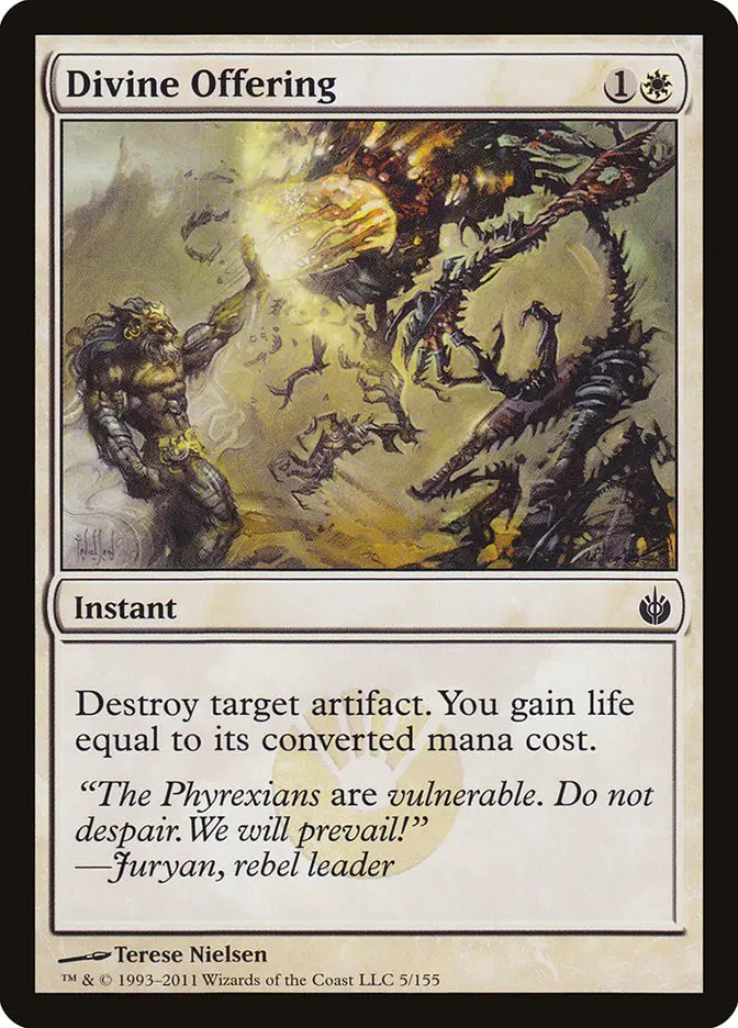Divine Offering (Mirrodin Besieged)
