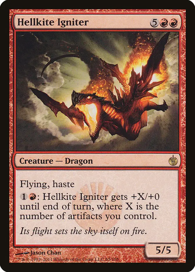 Hellkite Igniter (Mirrodin Besieged)