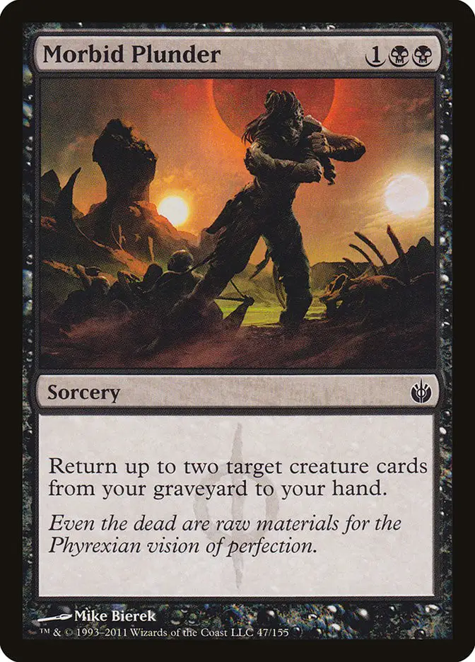Morbid Plunder (Mirrodin Besieged)