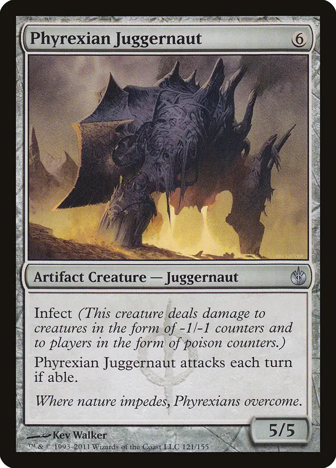 Phyrexian Juggernaut (Mirrodin Besieged)