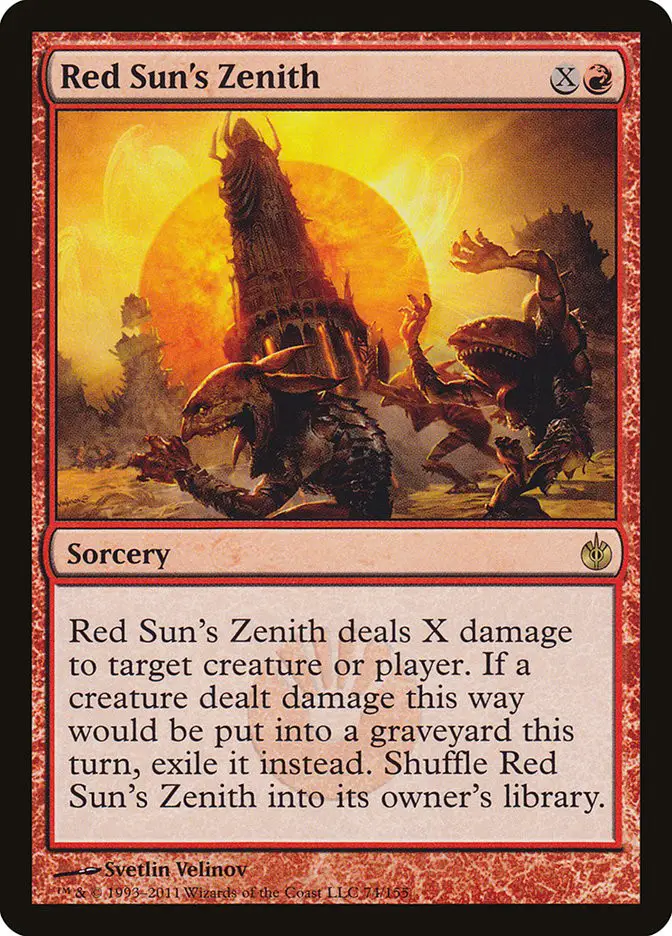 Red Sun s Zenith (Mirrodin Besieged)