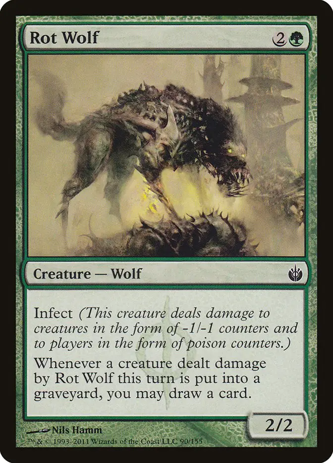 Rot Wolf (Mirrodin Besieged)