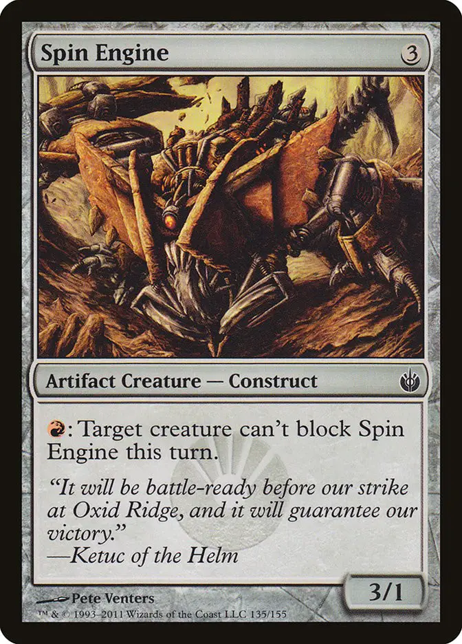 Spin Engine (Mirrodin Besieged)