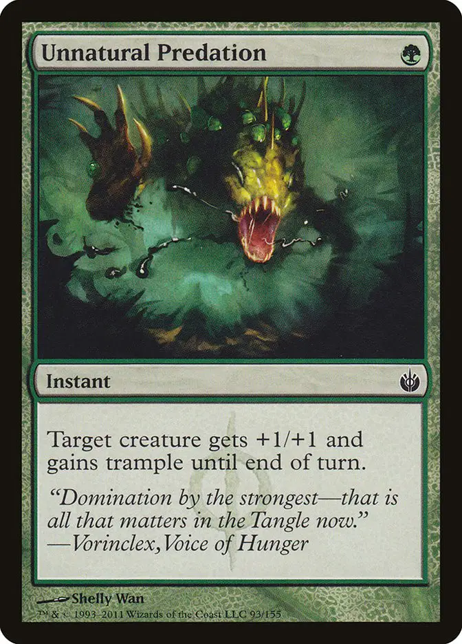 Unnatural Predation (Mirrodin Besieged)