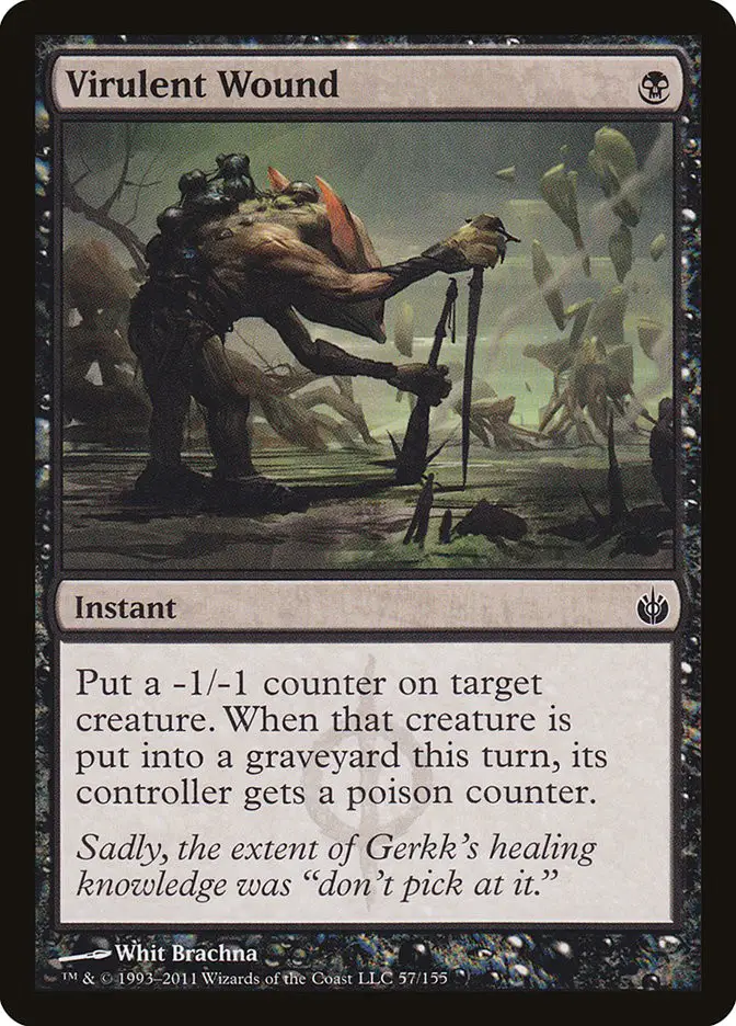Virulent Wound (Mirrodin Besieged)