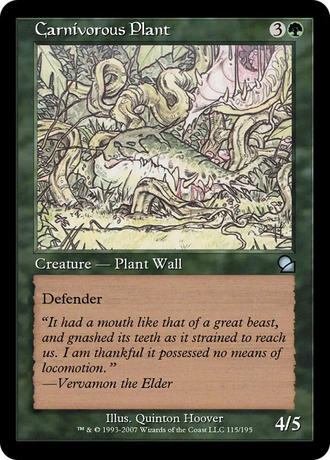 Carnivorous Plant (Masters Edition)