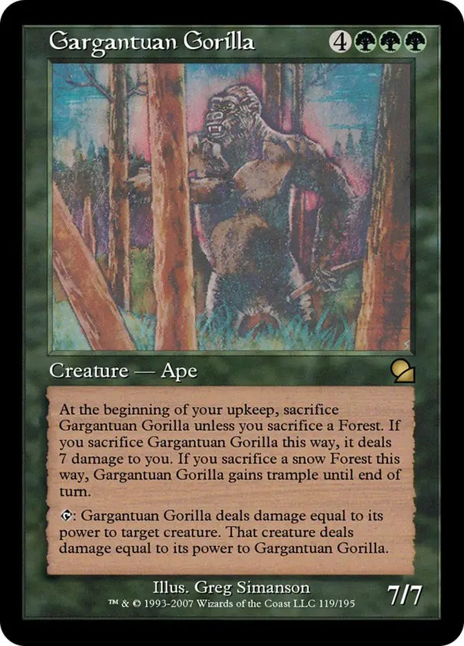Gargantuan Gorilla (Masters Edition)