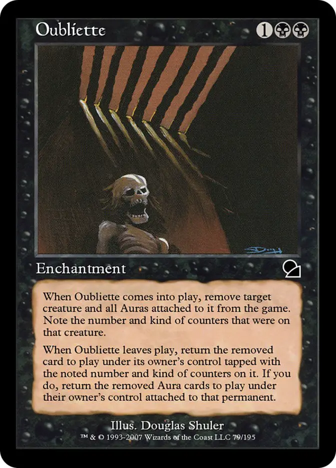 Oubliette (Masters Edition)