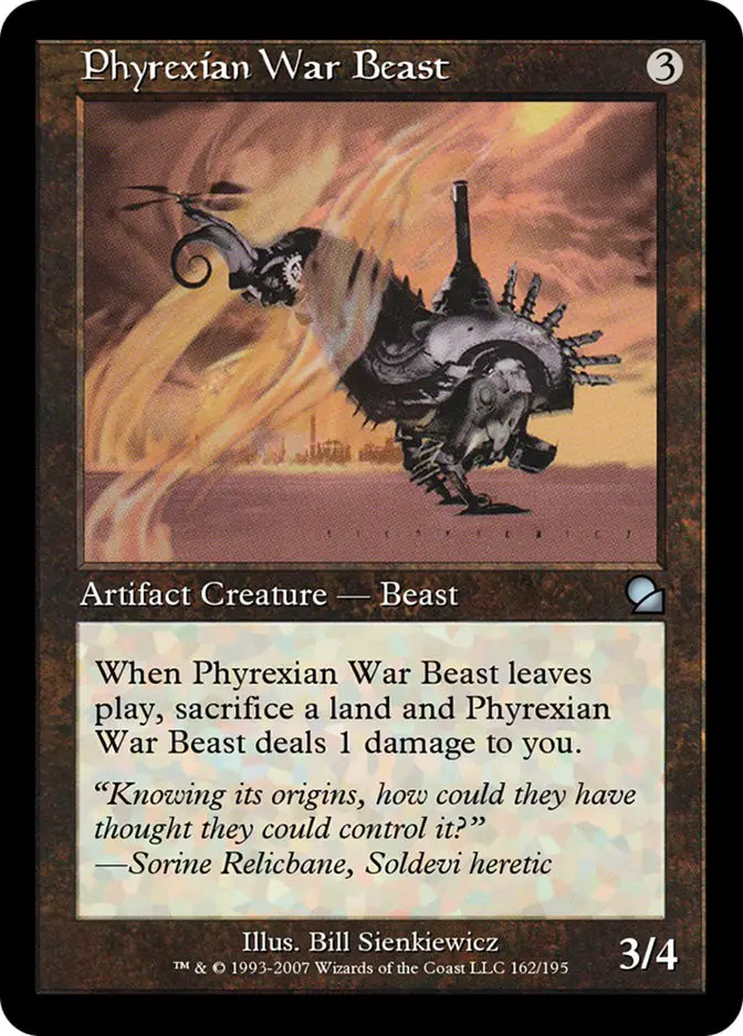 Phyrexian War Beast (Masters Edition)
