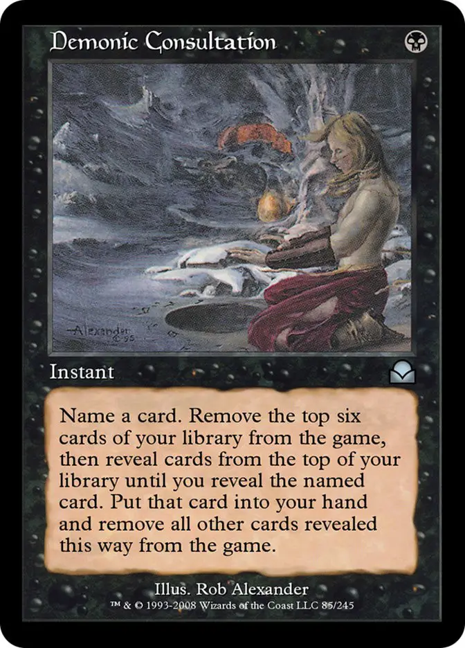 Demonic Consultation (Masters Edition II)