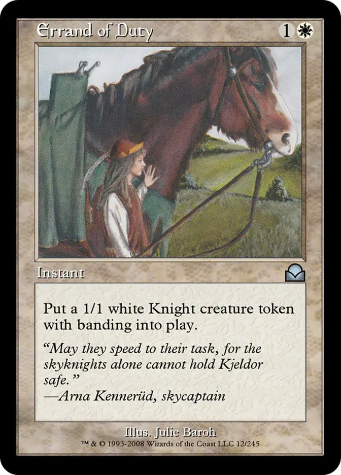 Errand of Duty (Masters Edition II)