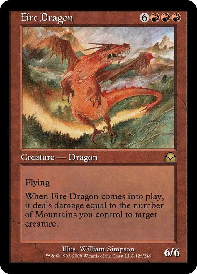 Fire Dragon (Masters Edition II)