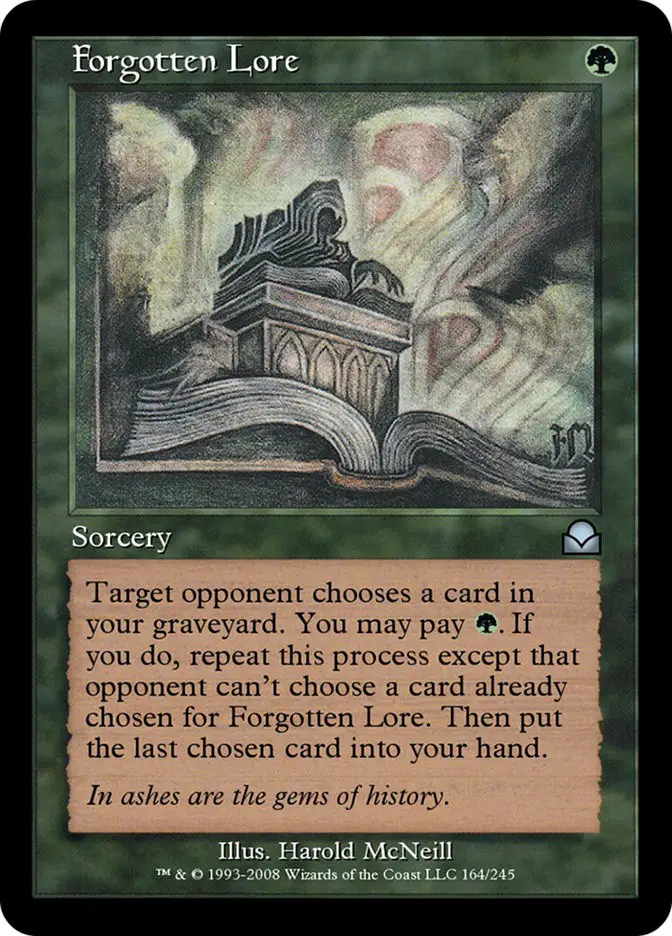 Forgotten Lore (Masters Edition II)