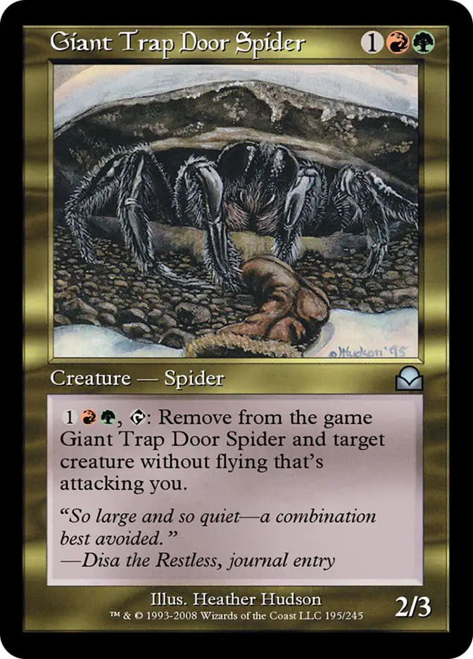 Giant Trap Door Spider (Masters Edition II)