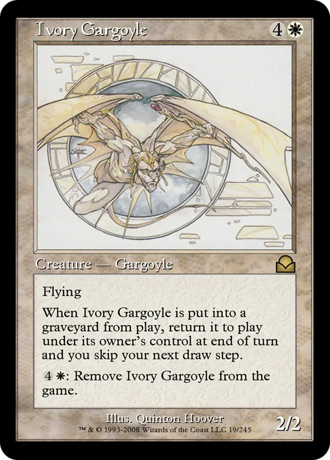 Ivory Gargoyle (Masters Edition II)