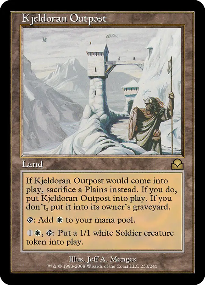 Kjeldoran Outpost (Masters Edition II)