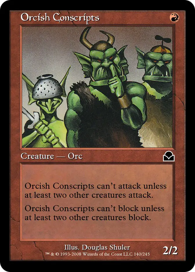 Orcish Conscripts (Masters Edition II)
