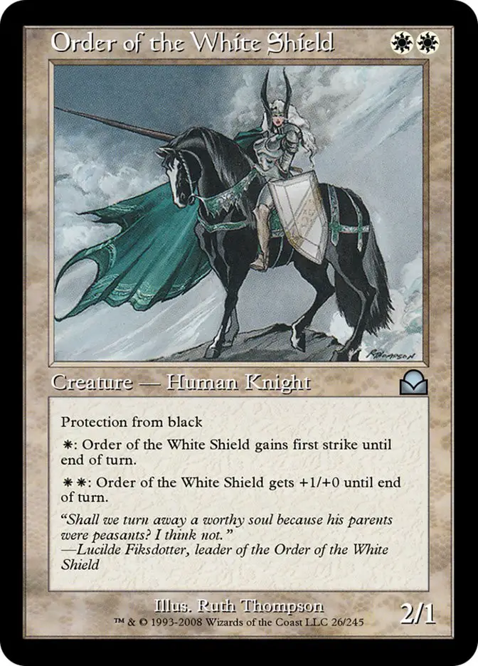 Order of the White Shield (Masters Edition II)