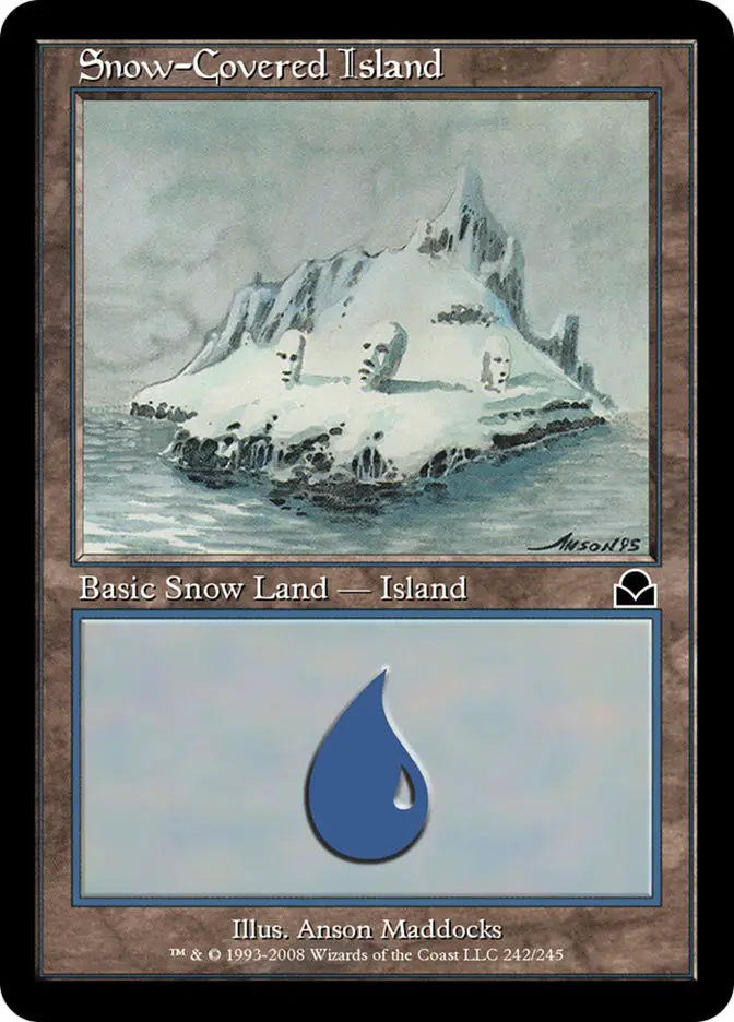 Snow Covered Island (Masters Edition II)