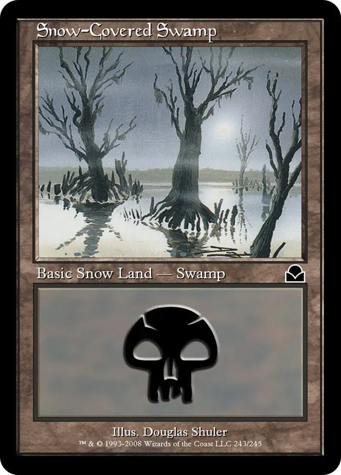 Snow Covered Swamp (Masters Edition II)