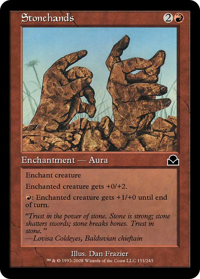 Stonehands (Masters Edition II)
