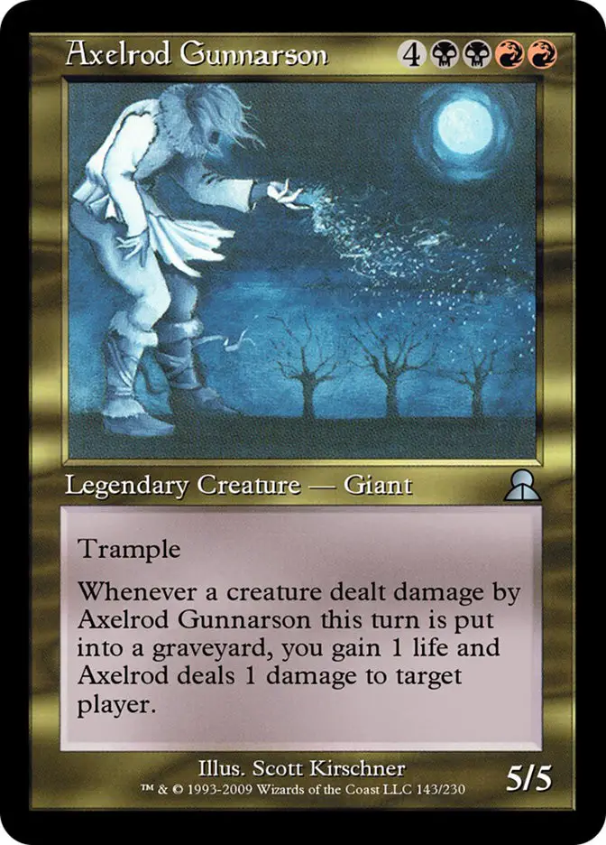 Axelrod Gunnarson (Masters Edition III)