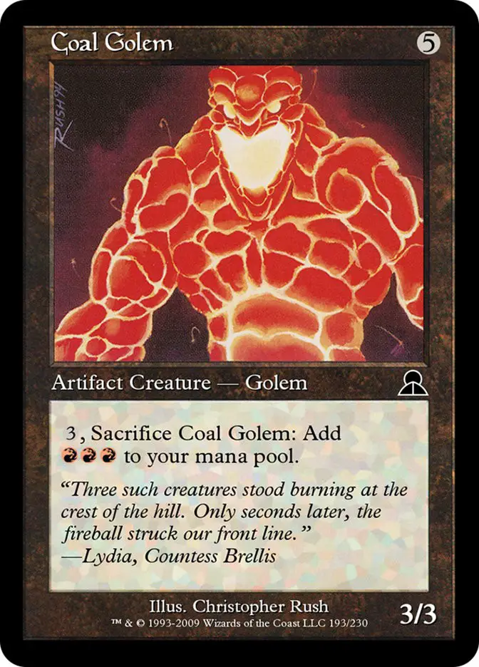 Coal Golem (Masters Edition III)