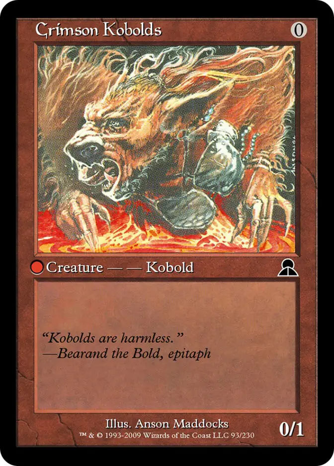 Crimson Kobolds (Masters Edition III)