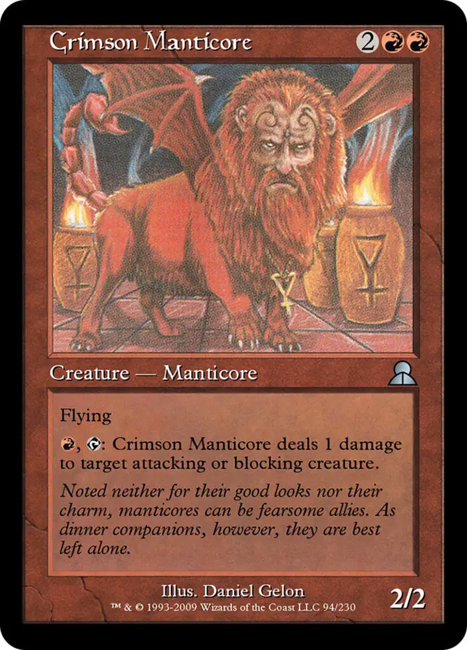 Crimson Manticore (Masters Edition III)