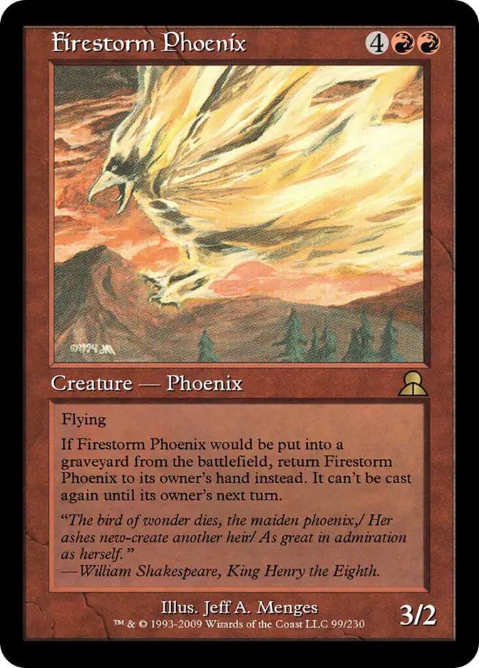 Firestorm Phoenix (Masters Edition III)