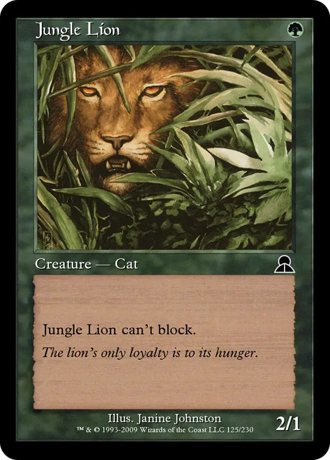 Jungle Lion (Masters Edition III)