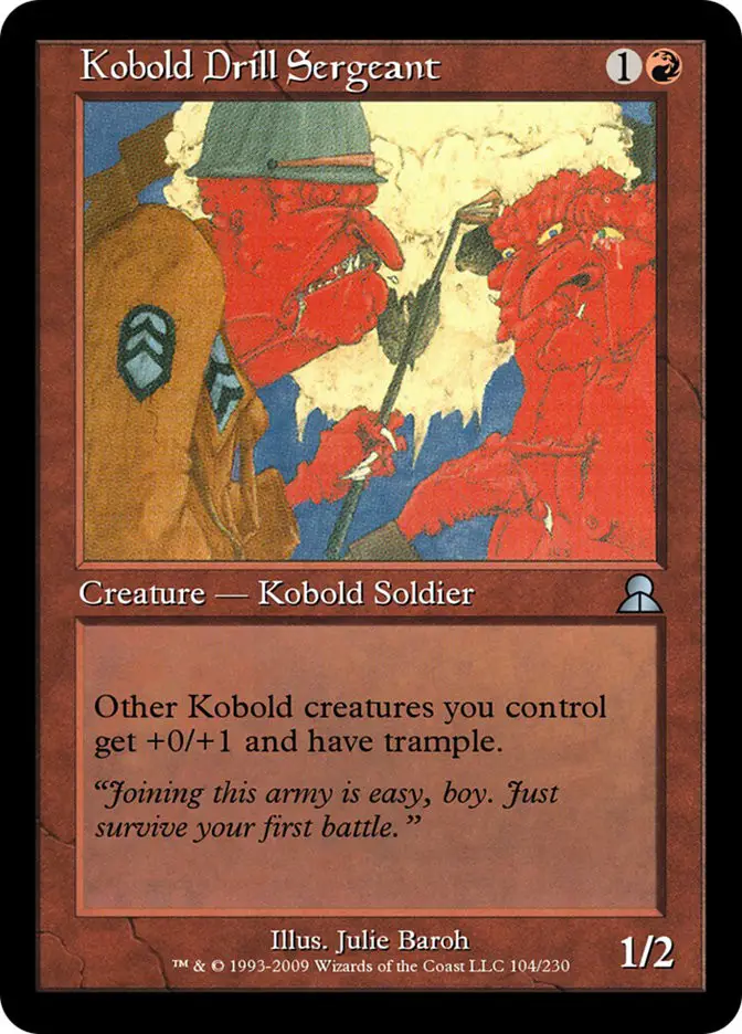 Kobold Drill Sergeant (Masters Edition III)