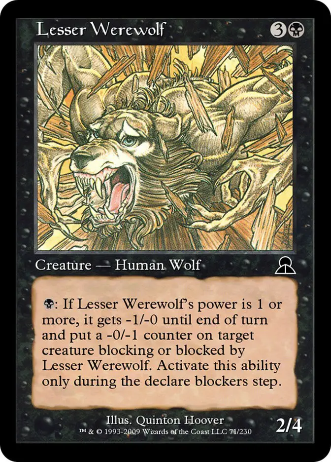 Lesser Werewolf (Masters Edition III)