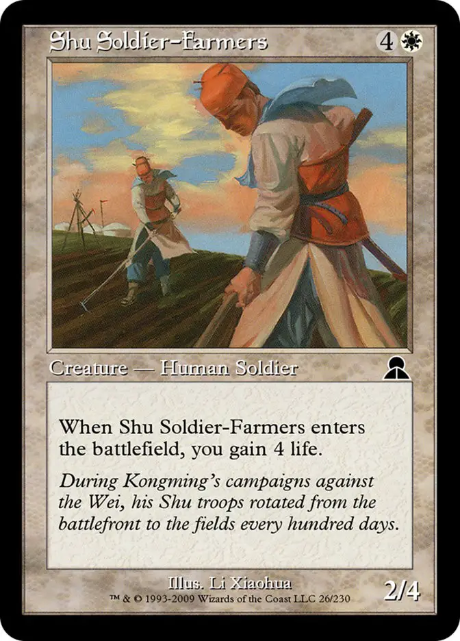 Shu Soldier Farmers (Masters Edition III)