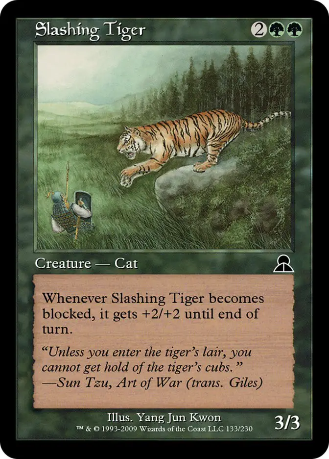 Slashing Tiger (Masters Edition III)