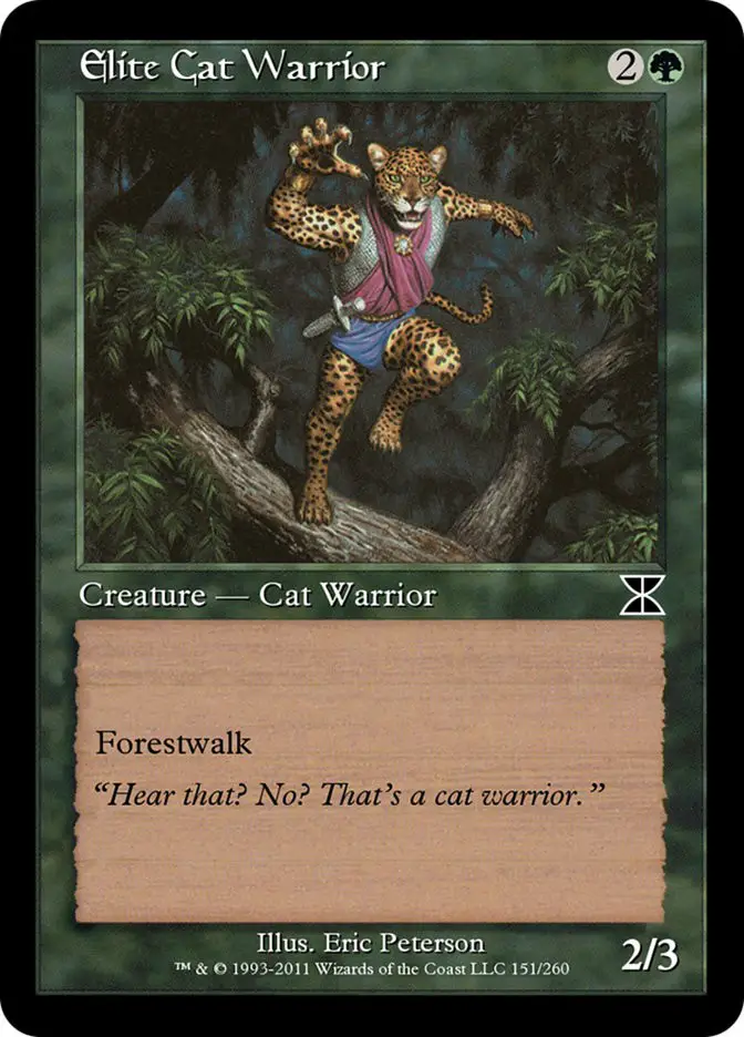 Elite Cat Warrior (Masters Edition IV)